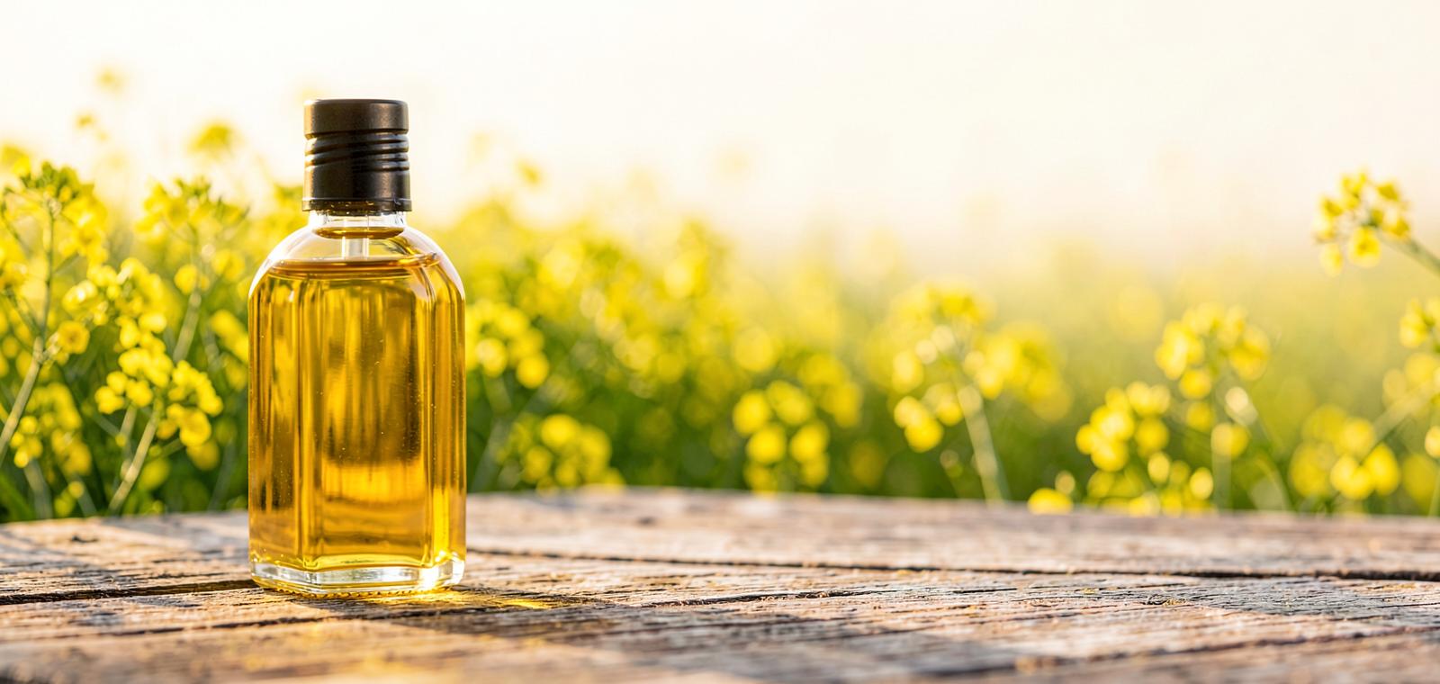 Pure mustard oil, straight from our wooden press